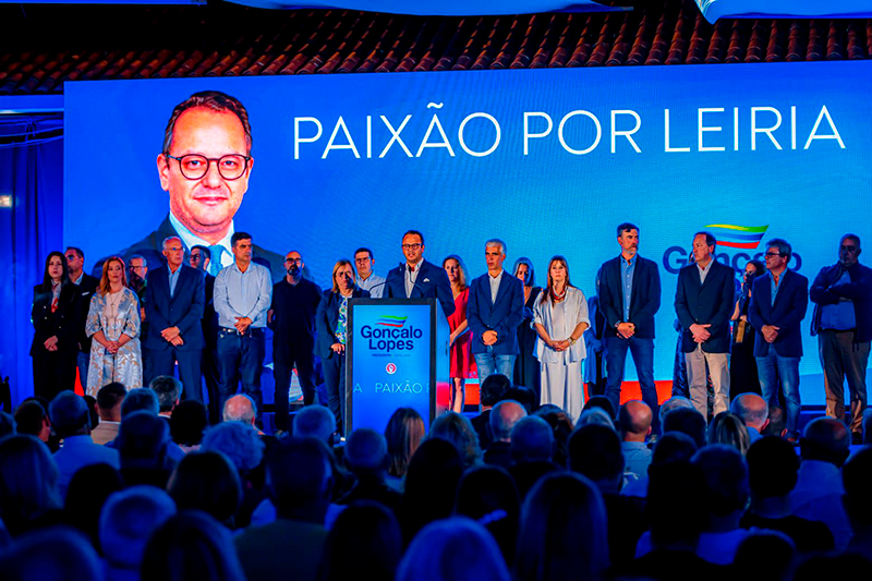 candidatura Gonçalo Lopes Paixão por Leiria 2025